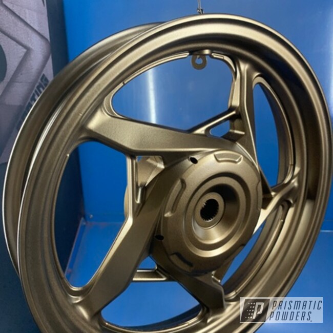 Motorcycle Wheels Powder Coated
