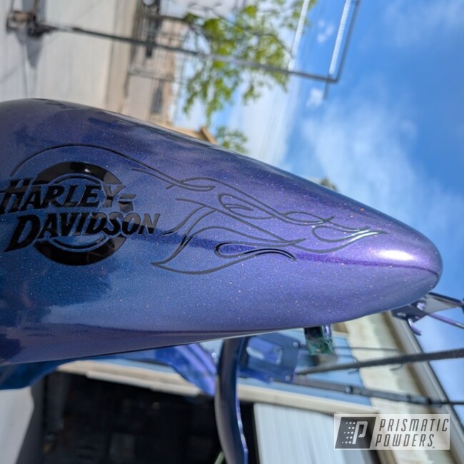 Gas Tank Powder Coated