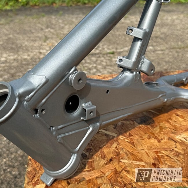 Dirt Bike Frame Powder Coated