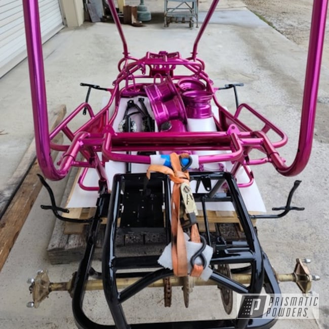 Clear Vision, Ink Black And Malibu Barbie Go Cart