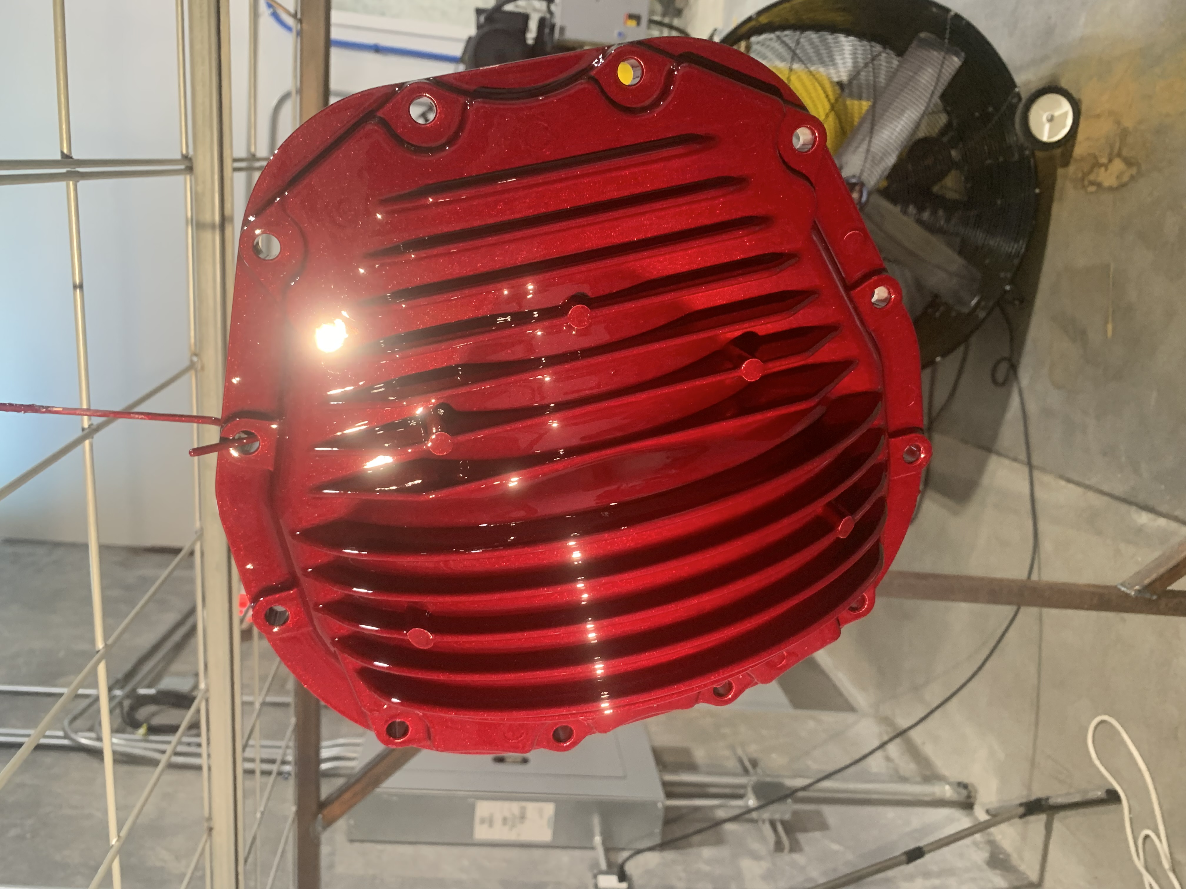 Diff Covers coated with Illusion Cherry | Prismatic Powders