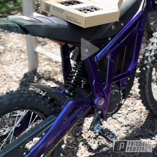 Electric Motorcycle Powder Coated