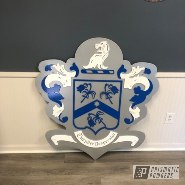 Family Crest Powder Coated