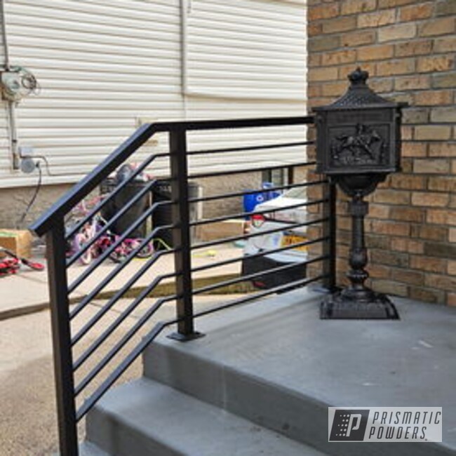 Sandblasted And Powder Coat