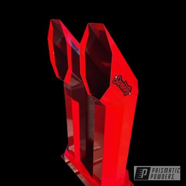 Swanky Mfg Shotgun Cat Stack Illusion Red X Obsidian Black