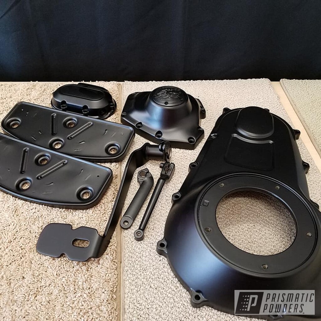 Harley Davidson Motorcycle Parts In Black Jack | Prismatic Powders