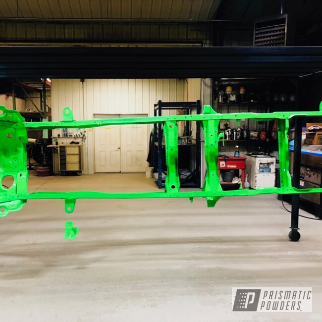 Neon Green F150 Frame