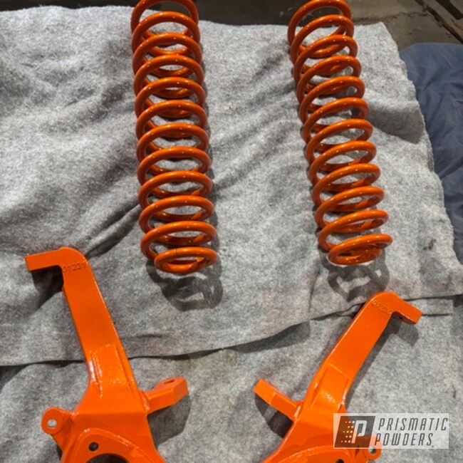 Illusion Tangerine Twist Powder Coat 