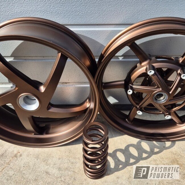Ducati Wheels Powder Coated