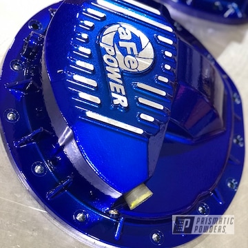 Powder Coated Blue Differential Cover