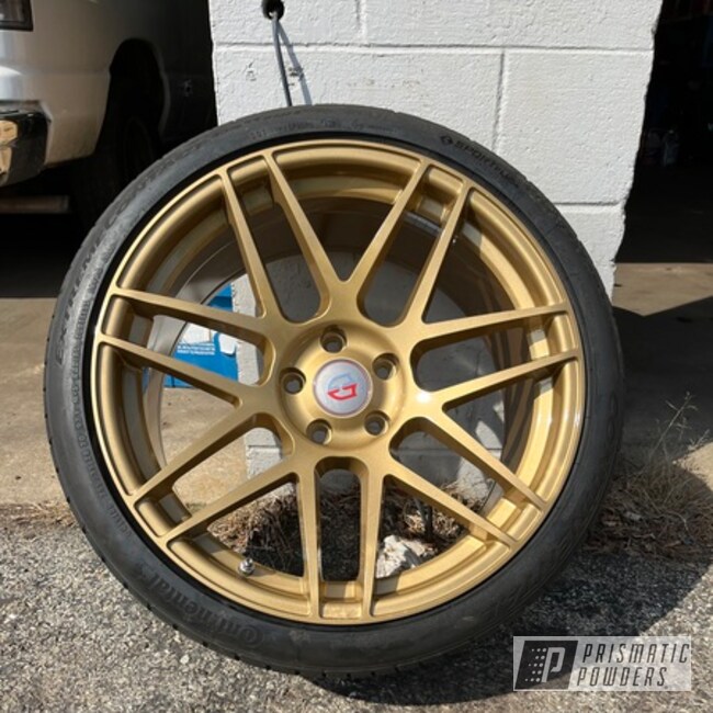 Wheels In Spanish Gold