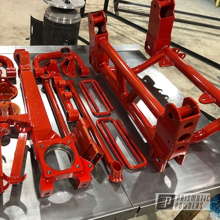 Powder Coating: Glazed Gold PPB-5156,Suspension,Toyota,liftkit,Bullet Proof Lift,Clear Vision PPS-2974,Astatic Red PSS-1738,Automotive,Lift Kit