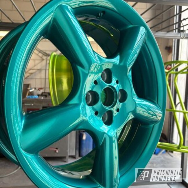 Wheels Powder Coated In Upb-2043