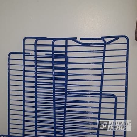 Powder Coating: RV Refrigerator Shelves,RAL 5005 Signal Blue,Miscellaneous