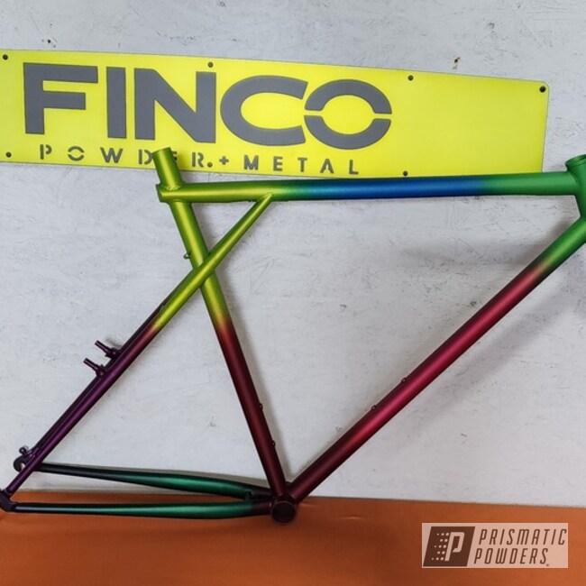 Illusion Multi Color Fade W/ Flat Clear Coat