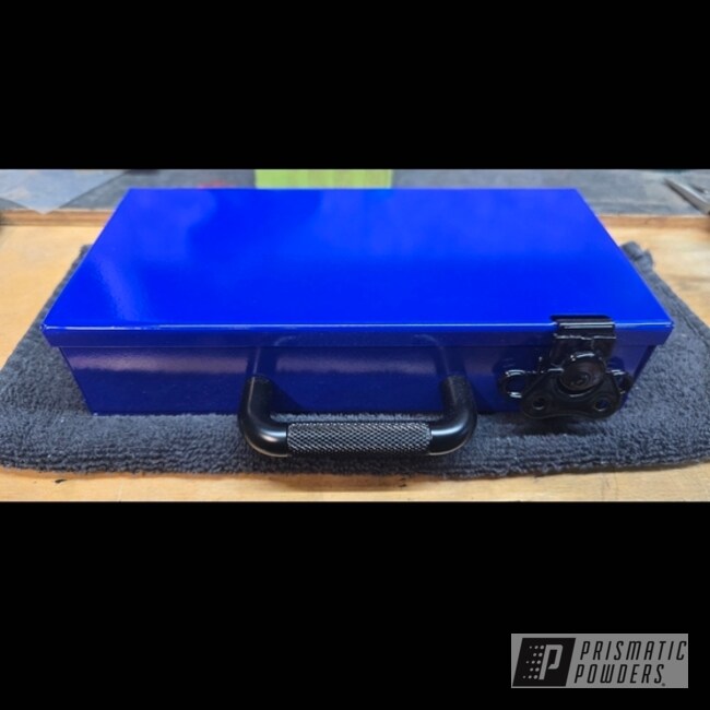 Toolbox Powder Coated In Yz Blue