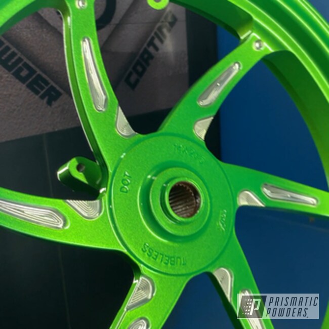 Powder Coated  Custom Moto Wheels