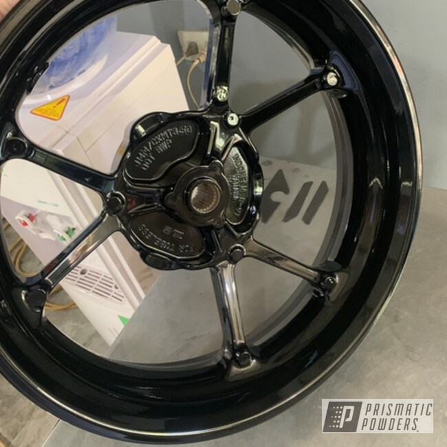 Harley Wheels Powder Coated In Pss-11202