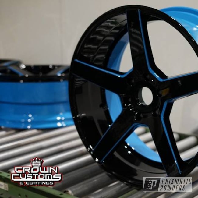 Custom Wheels Powder Coated
