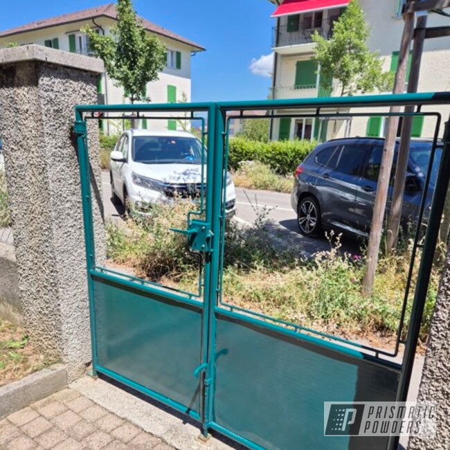 Home Gate Powder Coated