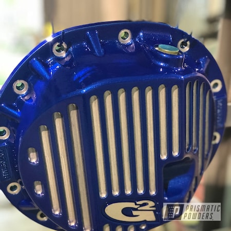 Powder Coating: Automotive,Clear Vision PPS-2974,g2,Illusion Blueberry PMB-6908,Differential Cover