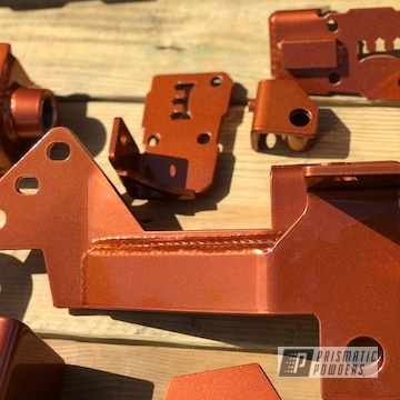 Powder Coated Rust Ford F250 Lift Kit