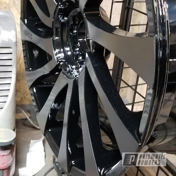 Powder Coated Black Chevy Impala Wheels