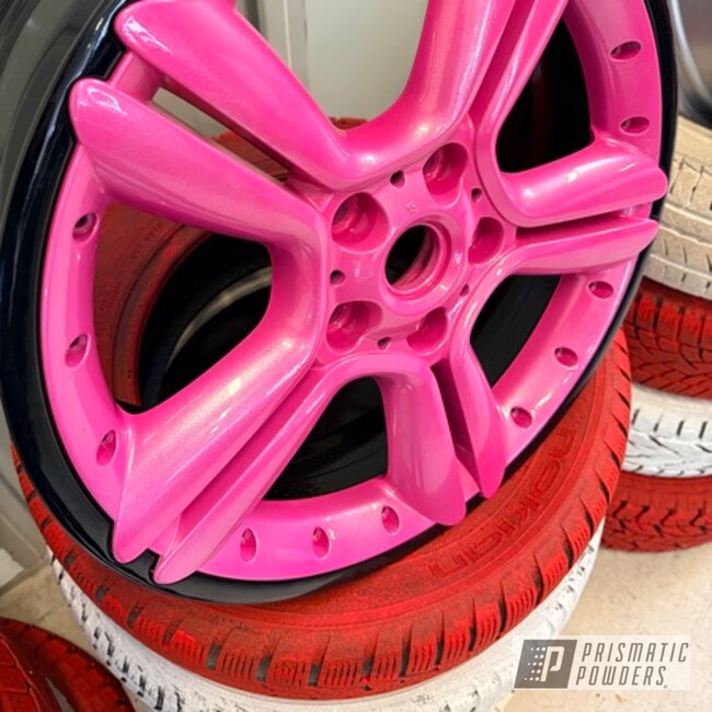 Wheels Powder Coated In Pss-5314