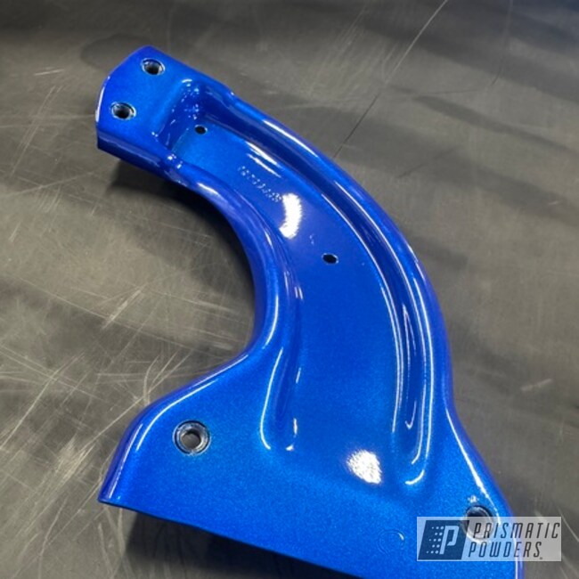 Engine Parts Powder Coated In Clear Vision And Illusion Blueberry