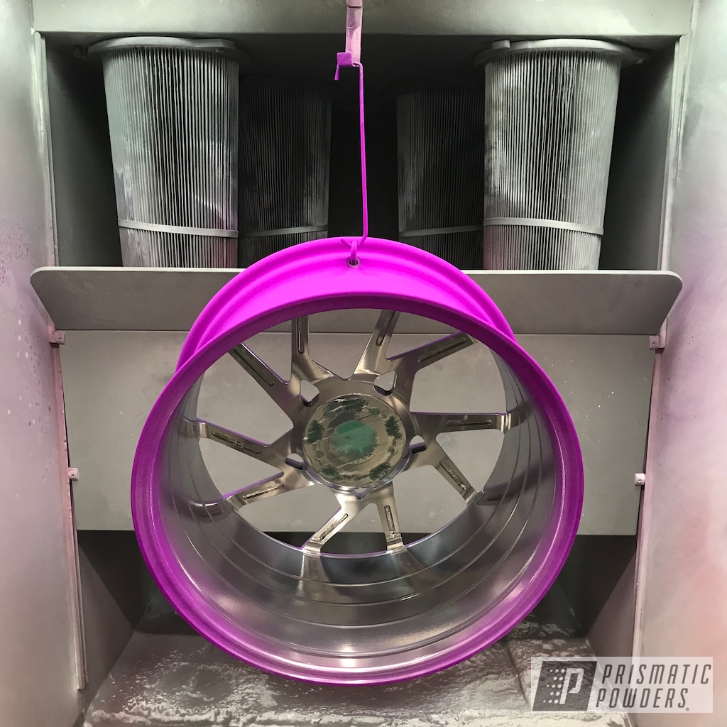 20 Inch AMG Wheels done in Purple Glaze and Super Chrome | Prismatic ...