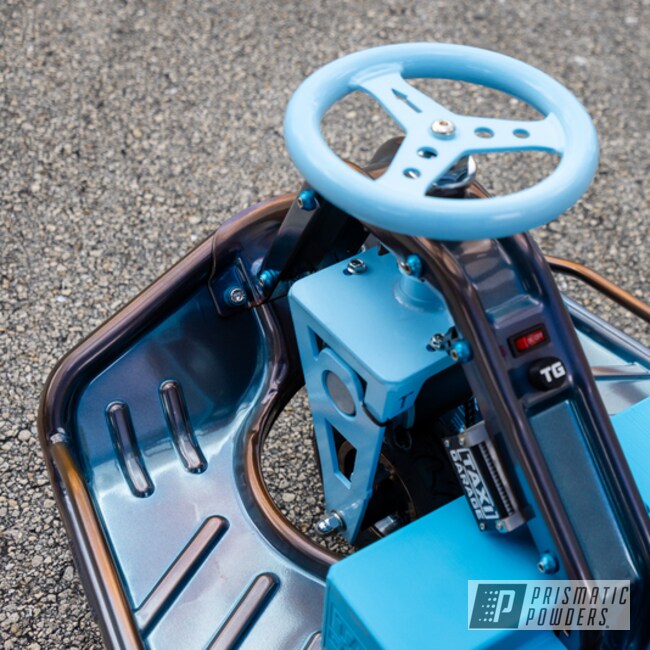 Alexandrite & Electrified Blue Taxi Garage Crazy Cart