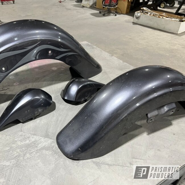 Motorcycle Parts Powder Coated In Pps-2974 And Pmb-6905