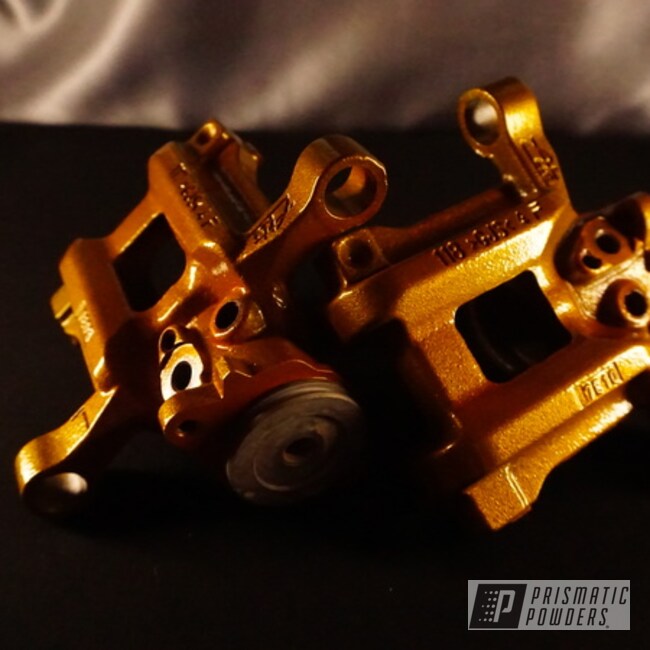 Civic Type R Rear Calipers In Illusion Spanish Fly