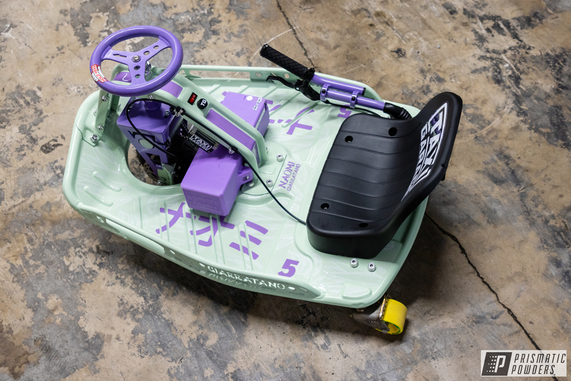 RAL 6019 Pastel Green/ Cosmic Lilac II Taxi Garage Drift Cart