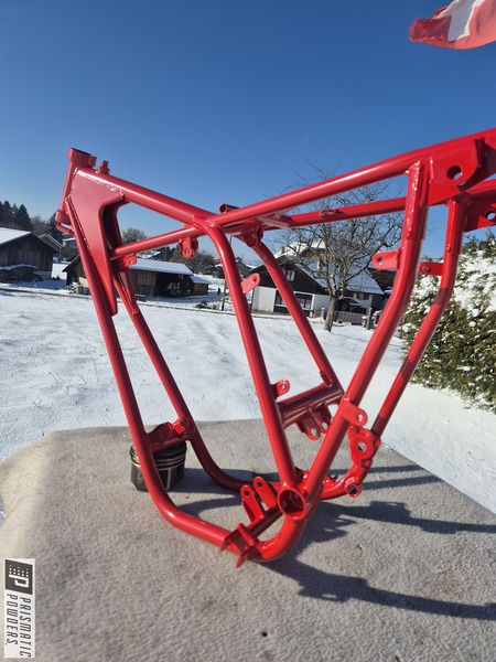 Motorcycle Frame using Pss-10651 | Prismatic Powders