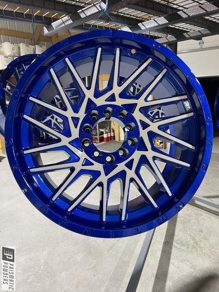 Rims coated with a Clear Vision, Illusion Blueberry and 2000 Oxford ...