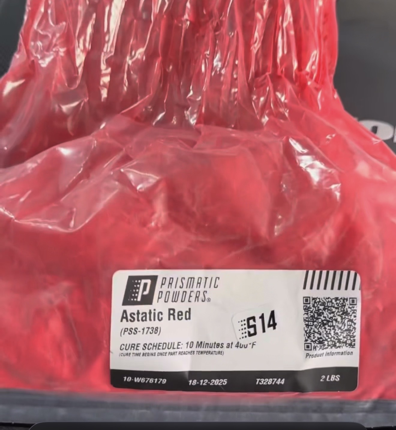 Go car with a Astatic Red Finish | Prismatic Powders