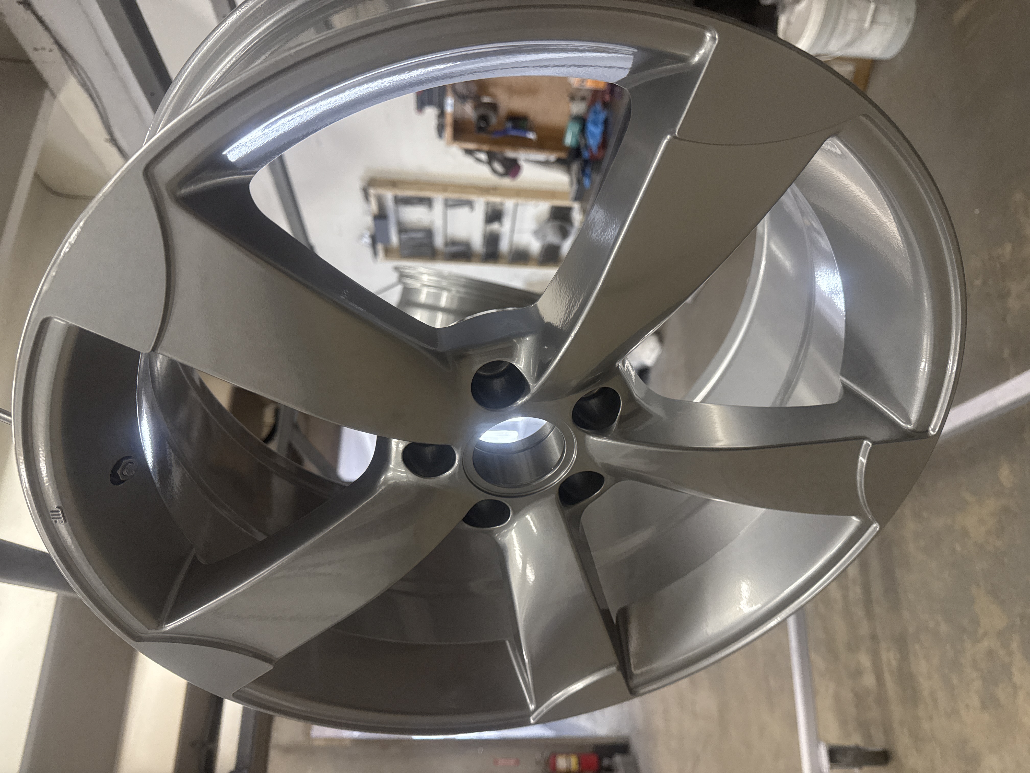 Automotive Rims done in Pps-2974 and Hss-2345 | Prismatic Powders