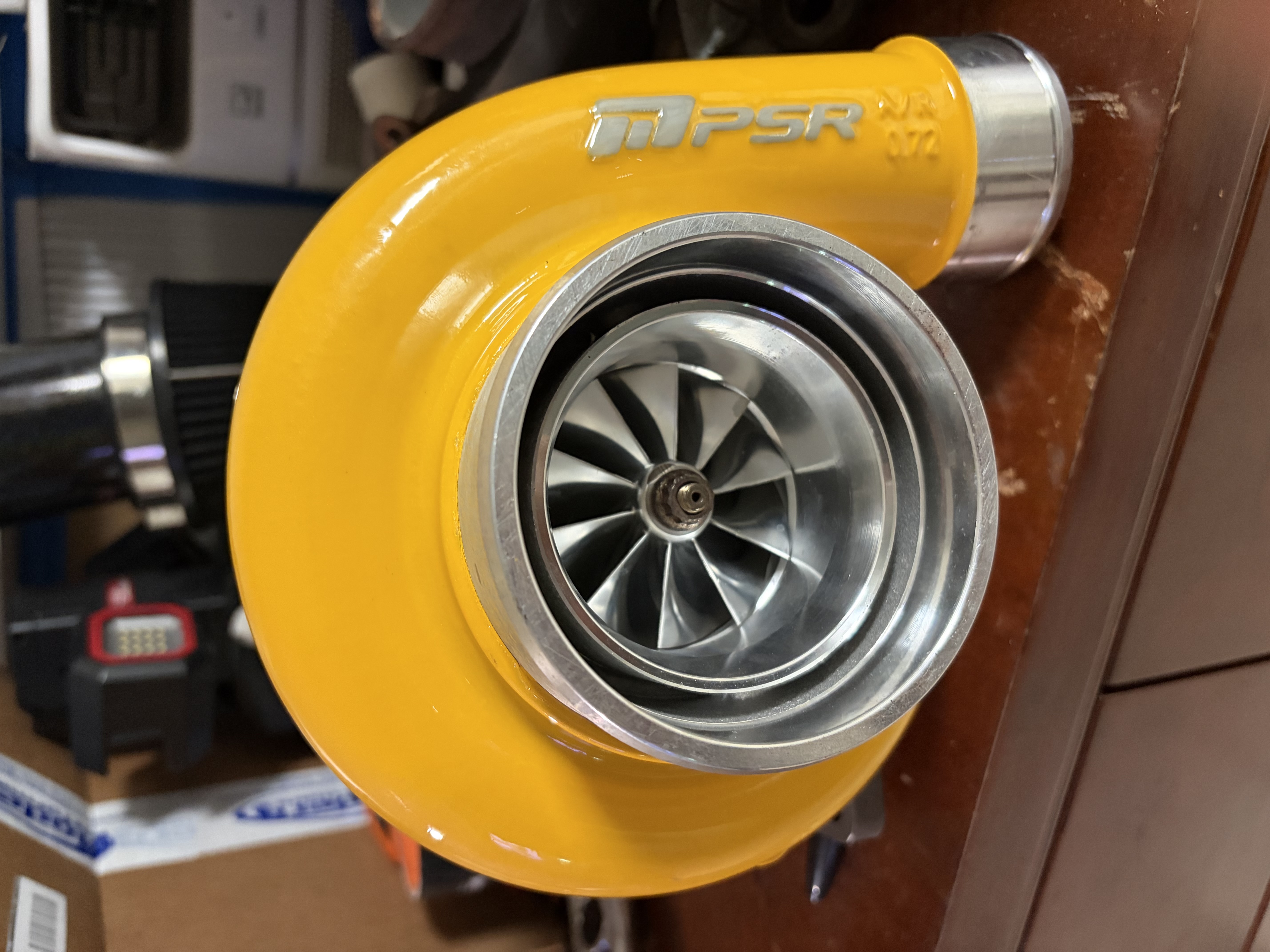 Turbo featuring a Pearlized Yellow and High Performance Sc Clear Finish ...