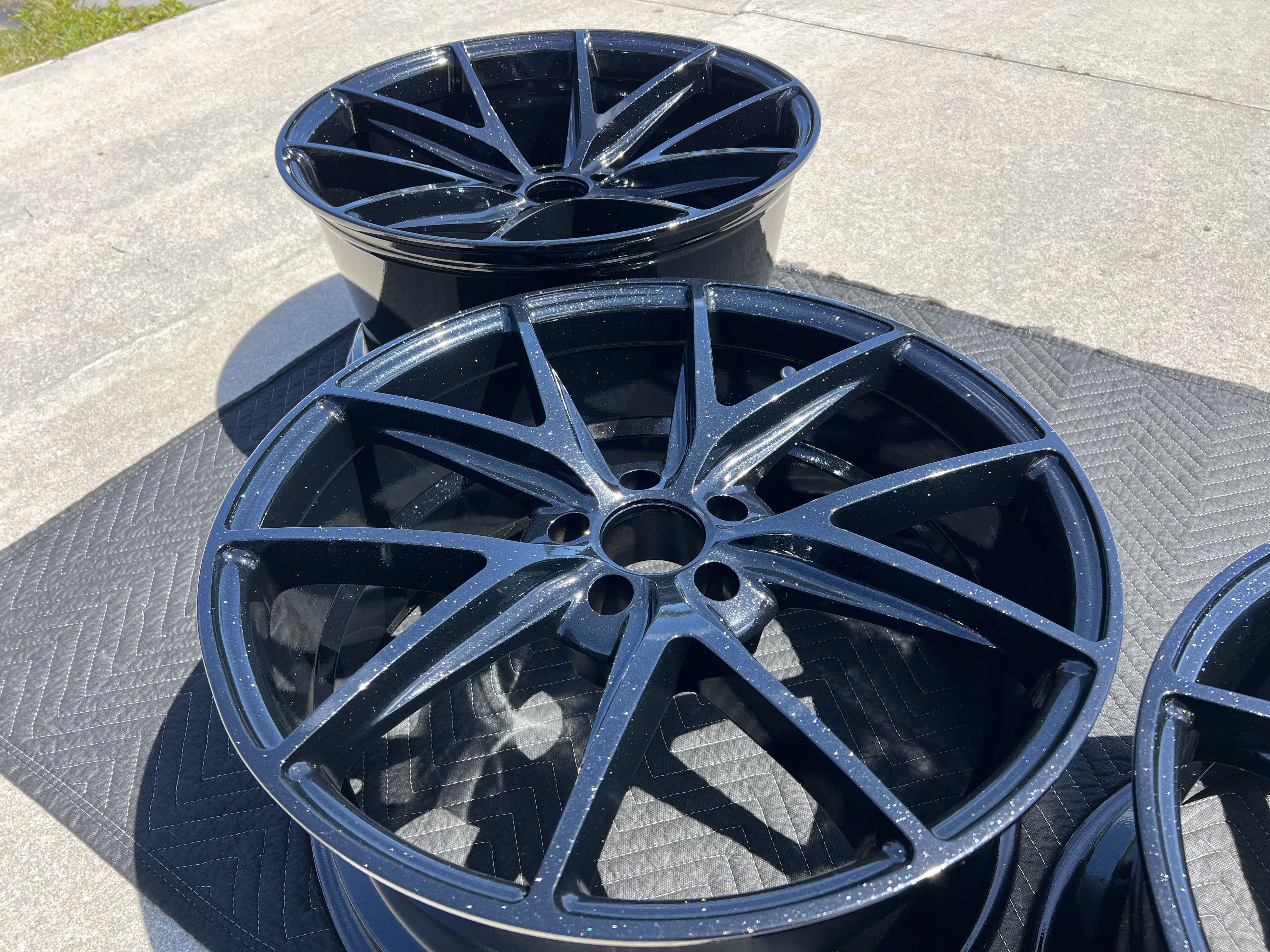 Wheels using Ppb-5918 and Pss-0106 | Prismatic Powders