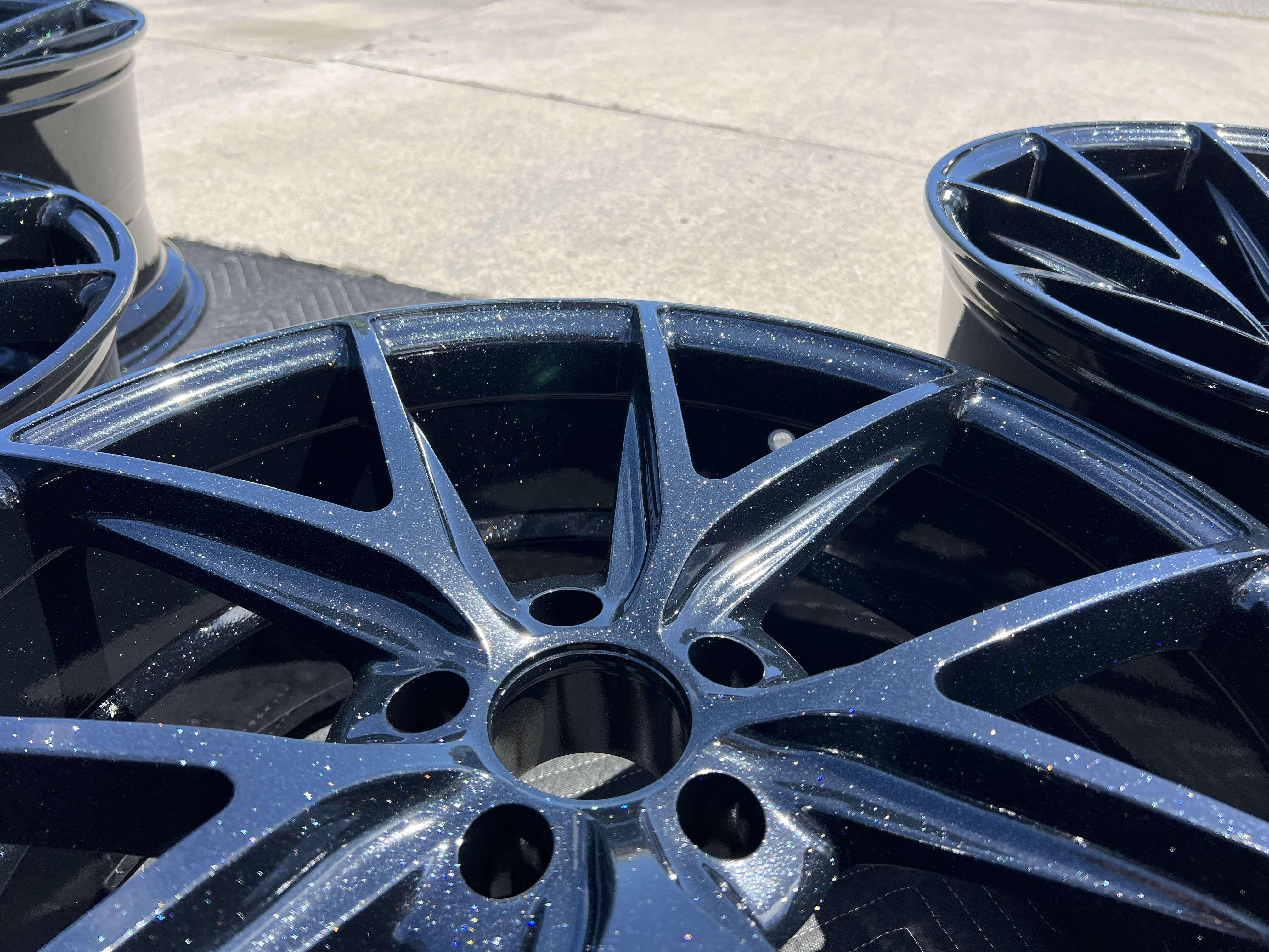 Wheels using Ppb-5918 and Pss-0106 | Prismatic Powders