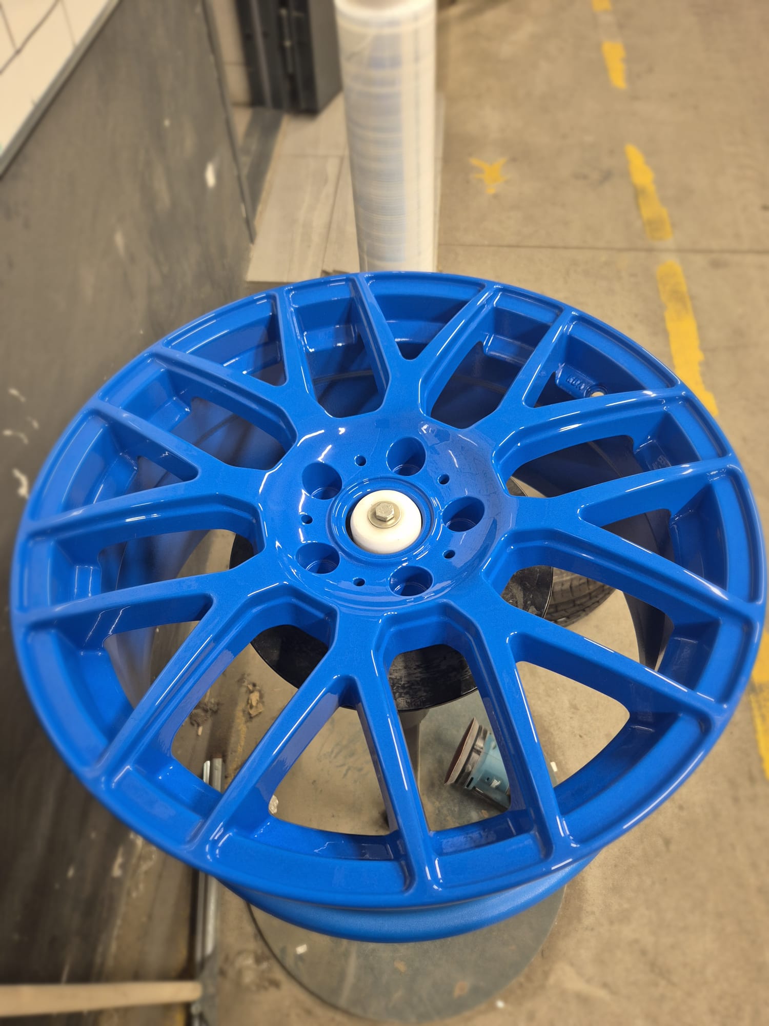 Wheels featuring Chase Blue | Prismatic Powders