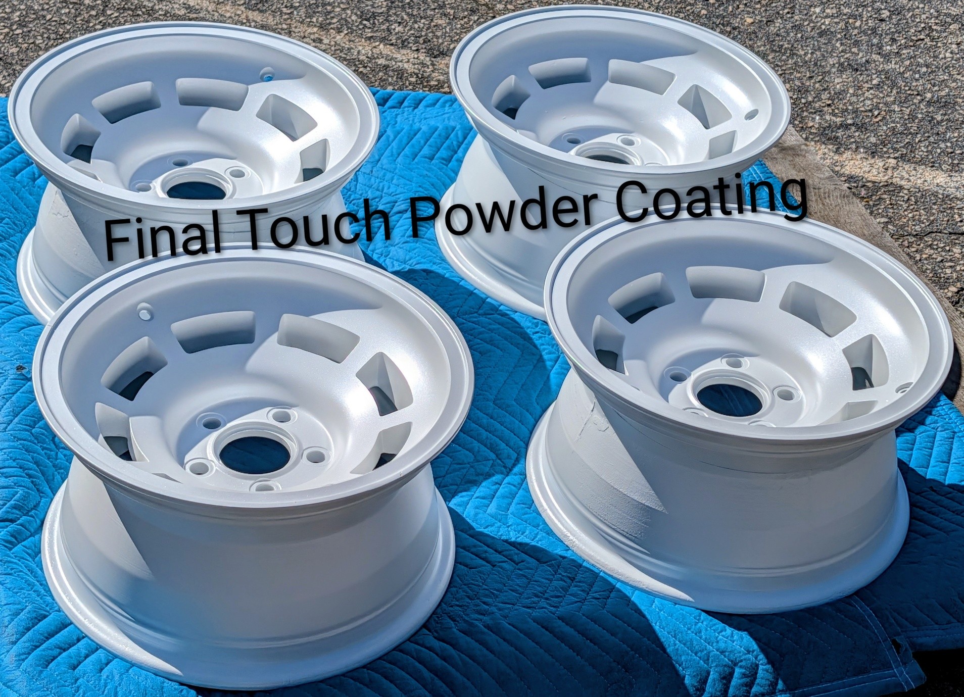 Flat Caddy on C3 Corvette Wheels | Prismatic Powders