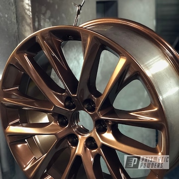 Powder Coated Bronze 20 Inch Cadillac Escalade Wheels