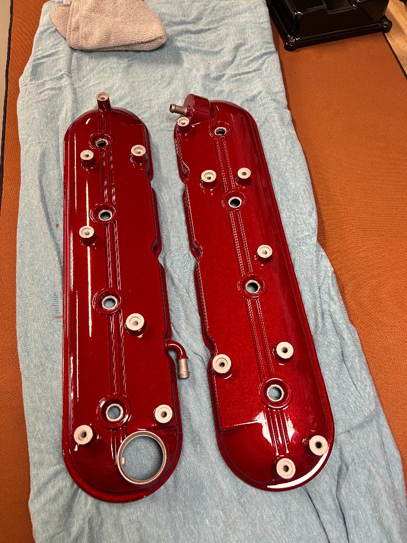 Powder Coat Valve Covers | Prismatic Powders