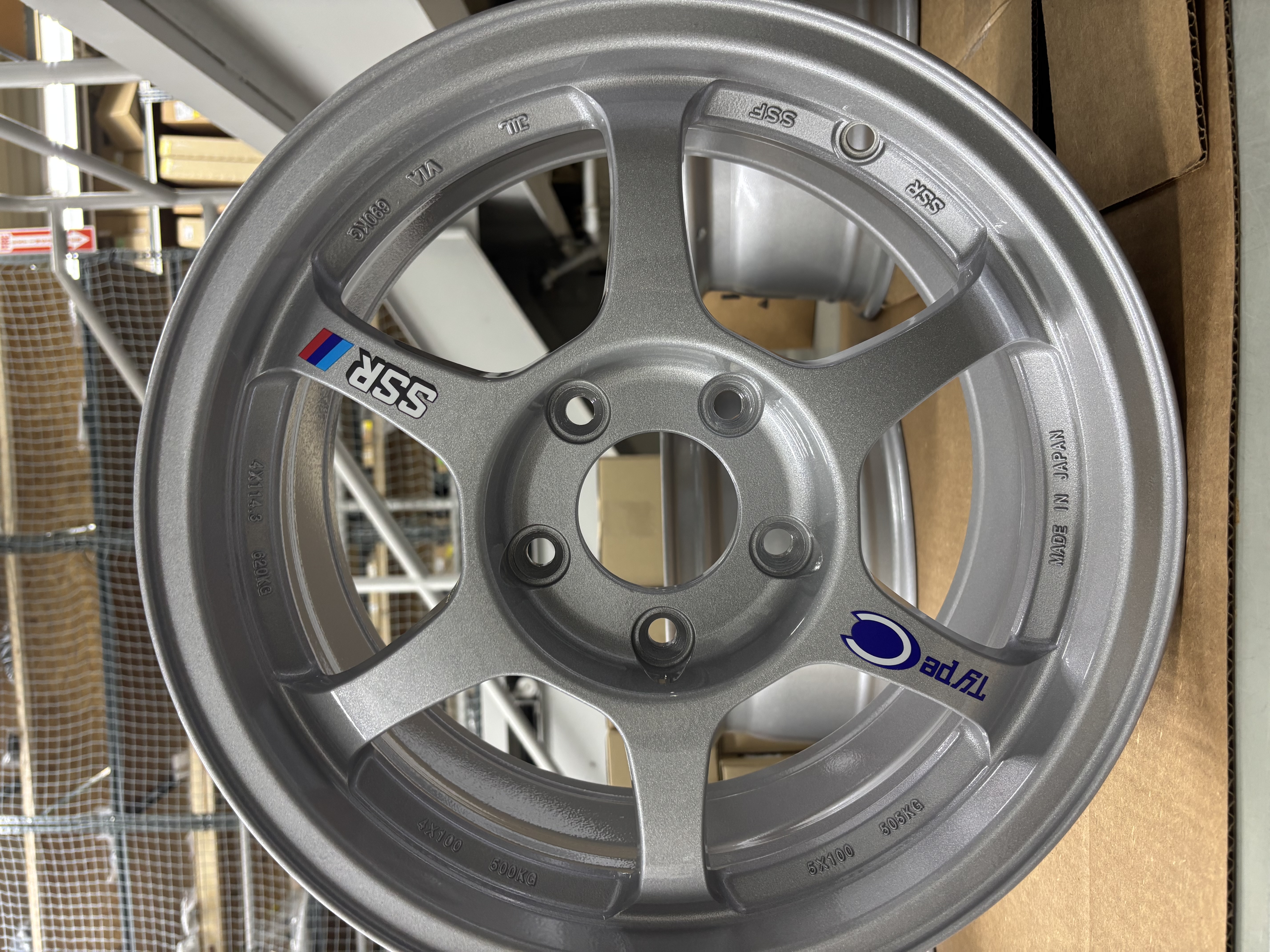 Ssr Wheels in a Clear Vision and Silver Metallic II Finish | Prismatic ...