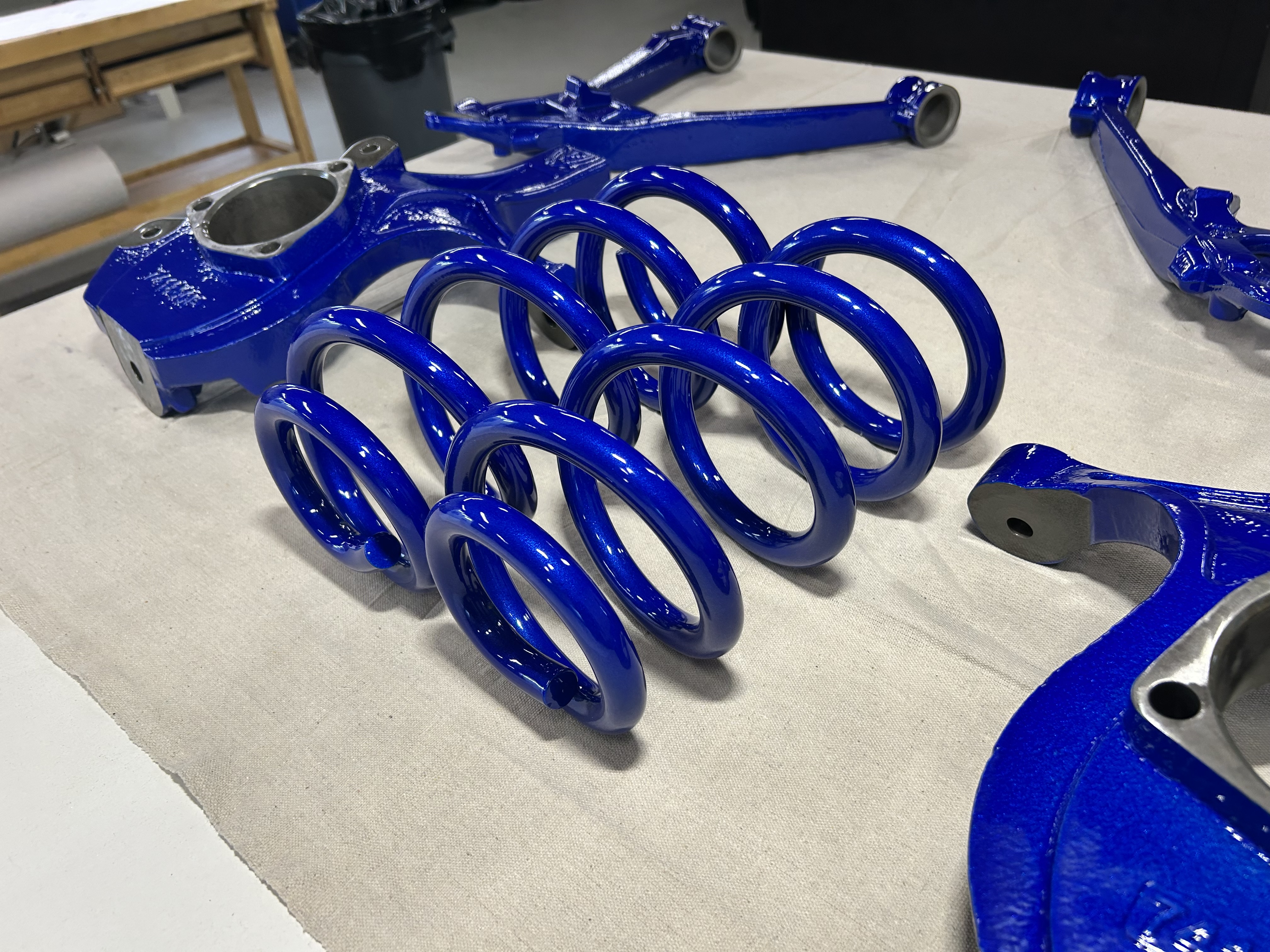 Rough Country Suspension done in a Illusion Purple, Clear Vision and ...