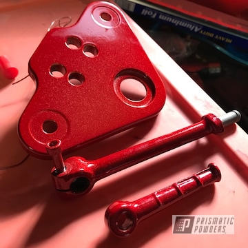 Powder Coated Red Honda Crf50 Parts