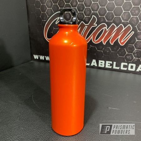 Powder Coating: Custom Water Bottle,Water Bottle,Orange Pearl PMB-2674