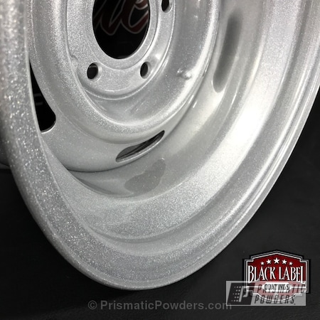 Powder Coating: Wheels,Automotive,Clear Vision PPS-2974,Rally Wheels,Powder Coated Wheels,Alien Silver PMS-2569